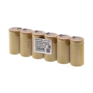 Аккумулятор под пайку Орбита sc, 1.2v, 1900 mah, уп. 6 шт