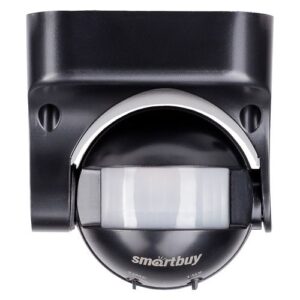 Датчик движения инфракрасный smartbuy, настенный, 1200 Вт, до 12 м, ip 44, sbl ms 009b, черный