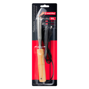 Паяльник электрический, 80 Вт, с дерев. рукояткой, шнур 1.1 м, smartbuy tools sbt si 80